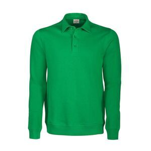 Printer Unisex Adult Homerun Long-Sleeved Polo Shirt / Fresh Green